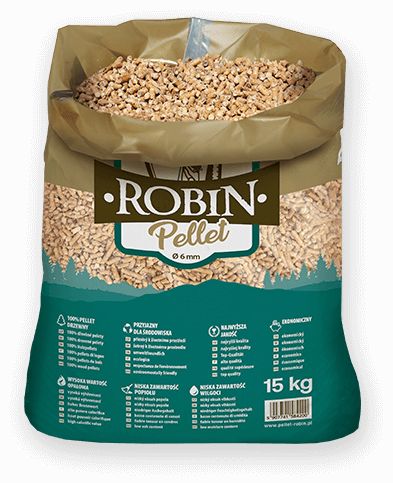 worek pelletu opałowego Robin do kupienia w Turku lub sklepie internetowym